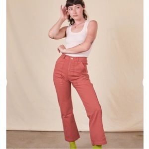 Big Bud Press Work Pants in Clay Red